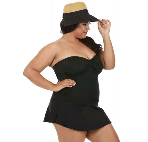 Skirted One Piece Swimsuit