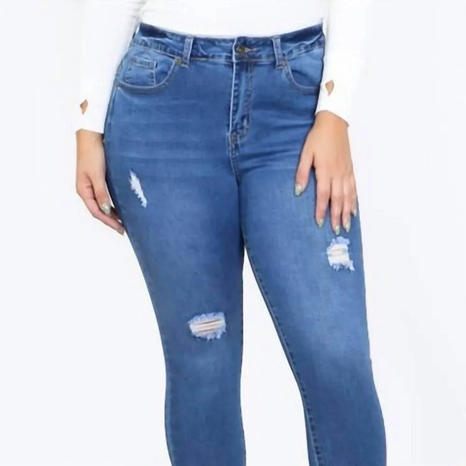Ripped Skinny Jeans