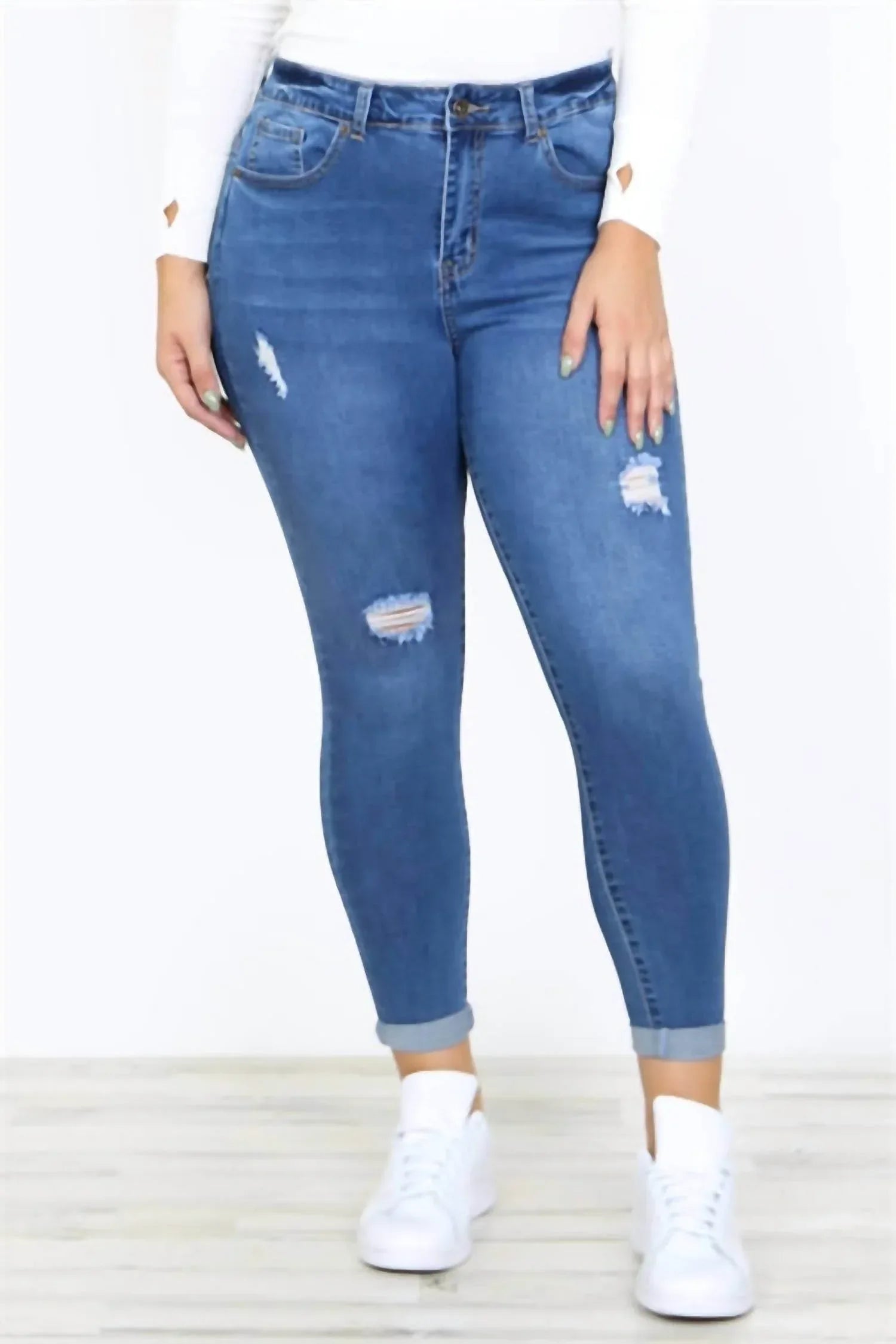 Ripped Skinny Jeans