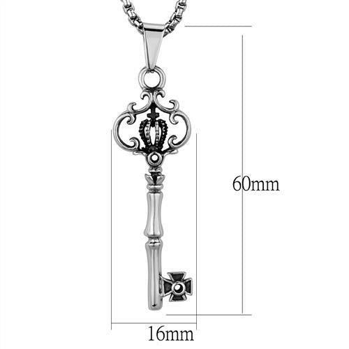 Stainless Steel Key Necklace