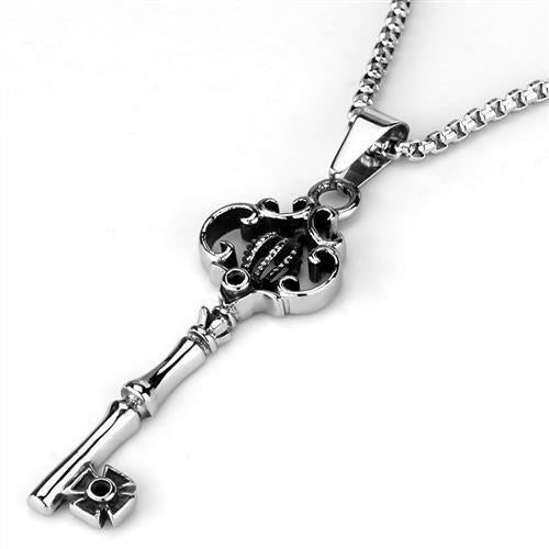 Stainless Steel Key Necklace